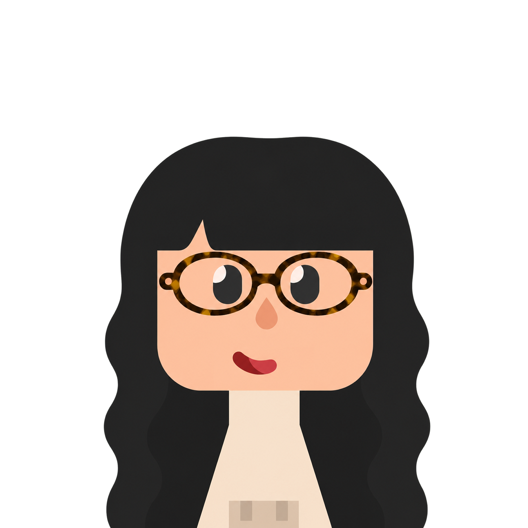 Illustrated portrait of Ginny Dong